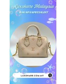 LOUIS VUITTON SPEEDY BANDOULIERE 20 IN MONOGRAM EMPREINTE LEATHER (BAG SPA CLEANING,TREATMENT AND CARE)