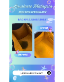 LOUIS VUITTON MM ON THE GO IN BLACK EMPREINTE LEATHER "BAG SPA SERVICE AND LEATHER TREATMENT "