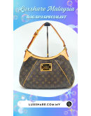 LOUIS VUITTON THAMES SHOULDER BAG MONOGRAM LEATHER BROWN" NANO RESTORE AND BAG SPA SERVICE"