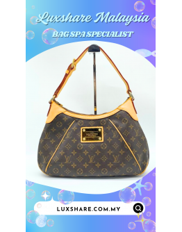 LOUIS VUITTON THAMES SHOULDER BAG MONOGRAM LEATHER BROWN" NANO RESTORE AND BAG SPA SERVICE"