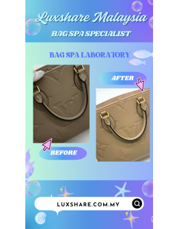 LOUIS VUITTON ON THE GO PM" BAG SPA SERVICE" 