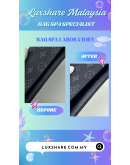 LOUIS VUITTON LONG WALLET IN MONOGRAM ECLIPSE "TOUCH UP AND BAG SPA SERVICE"