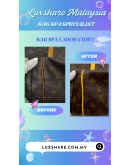 LOUIS VUITTON MM TOTALLY IN MONOGRAM CANVAS " NANO RESTORE AND BAG SPA SERVICE"