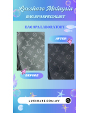 LOUIS VUITTON MESENGGER BAG" BAG SPA SERVICE AND TREATMENT LEATHER"