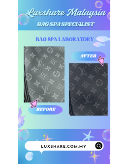 LOUIS VUITTON MESENGGER BAG" BAG SPA SERVICE AND TREATMENT LEATHER"