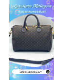 LOUIS VUITTON SPEEDY 30 LIMITED EDITION FUSAIN MONOGRAM IDYLLE BAG " OIL EDGE REPAIR REPLACEMENT AND TREATMENT LEATHER"