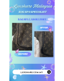 LOUIS VUITTON SPEEDY 30 LIMITED EDITION FUSAIN MONOGRAM IDYLLE BAG " OIL EDGE REPAIR REPLACEMENT AND TREATMENT LEATHER"