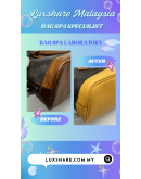 LOUIS VUITTON ALMA MM MONOGRAM CANVAS LEATHER" NANO RESTORE AND BAG SPA SERVICE"