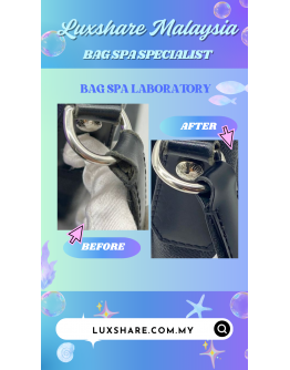 LOUIS VUITTON MESSENGER BAG IN DAMIER GRAPHITE" LEATHER REPLACEMENT AND BAG SPA SERVICE"