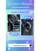 LOUIS VUITTON MESSENGER BAG IN DAMIER GRAPHITE" LEATHER REPLACEMENT AND BAG SPA SERVICE"