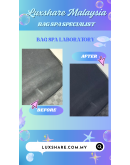 LOUIS VUITTON MESSENGER BAG IN DAMIER GRAPHITE" LEATHER REPLACEMENT AND BAG SPA SERVICE"