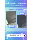 LOUIS VUITTON MESSENGER BAG IN DAMIER GRAPHITE" LEATHER REPLACEMENT AND BAG SPA SERVICE"