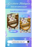 LOUIS VUITTON MM ALMA WHITE MONOGRAM MULTICOLOR" NANO RESTORE AND BAG SPA SERVICE"