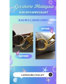 LOUIS VUTTION WALLET ON CHAIN IN MONOGRAM BROWN "GOLD PLATED AND BAG SPA SERVICE"