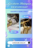 LOUIS VUTTION WALLET ON CHAIN IN MONOGRAM BROWN "GOLD PLATED AND BAG SPA SERVICE"