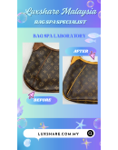 LOUIS VUITTON THAMES SHOULDER BAG MONOGRAM LEATHER BROWN" NANO RESTORE AND BAG SPA SERVICE"