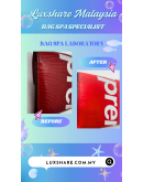 LOUIS VUITTON SUPREME EPI WALLET " BAG SPA SERVICE AND TREATMENT LEATHER"