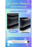 MIU MIU BLACK MATELASSE QUILTED LEATHER CLUB SHOULDER BAG (NANO RESTORATION,CHAIN REPLACEMENT)