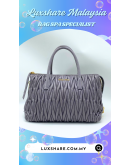 MIU MIU HANDLE BAG IN MATELASSE LEATHER WITHOUT STRAP" NANO RESTORE AND BAG SPA SERVICE"