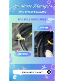 MIU MIU HANDLE SHOULDER HAND TOTE BAG BLACK AND GOLD HARDWARE "SEW BACK AND BAG SPA SERVICE"