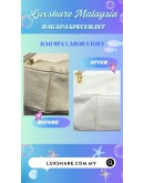 MICHAEL KORS JET SET CHAIN SHOULDER BAG IN WHITE (BAG SPA CLEANING,COLOR TOUCP UP)