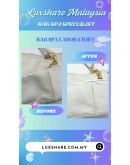 MICHAEL KORS JET SET CHAIN SHOULDER BAG IN WHITE (BAG SPA CLEANING,COLOR TOUCP UP)