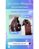 MICHAEL KORS MINA LARGE CHAIN SHOULDER TOTR BAG IN DARK CHERRY (BAG SPA CLEANING, LEATHER REPLACEMENT)