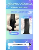 MICHAEL KORS PEBBLED LEATHER SHOULDER BAG IN BLACK (BAG SPA CLEANING, LEATHER REPLACEMENT)