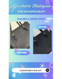MICHAEL KORS TOTE BAG (BAG SPA CLEANING,OIL EDGE)