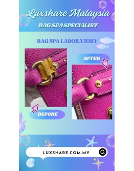 MICHAEL KORS PINK BAG''HANDLE HOOK LEATHER REPLAMENT AND BAG SPA SERVICE"