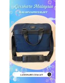 MONT BLANC MASSAGER BAG IN NAVY BLUE''NANO RESTORE AND BAG SPA SERVICE''