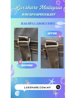 MONT BLANC MASSAGER BAG IN NAVY BLUE''NANO RESTORE AND BAG SPA SERVICE''