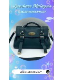 MULBERRY ALEXA BAG IN DARK GREEN SHADE (BAG SPA CLEANING,TREATMENT&CARE)
