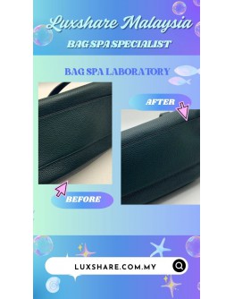 MULBERRY ALEXA BAG IN GREEN (BAG SPA CLEANING,TREATMENT&CARE)