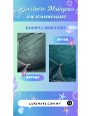 MULBERRY HANDBAG WITH STRAP IN DARK FOREST GREEN " BAG SPA SERVICE AND TREATMENT LEATHER"