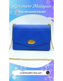MULBERRY IN BLUE CHAIN CROSSBODY BAG" HARDWARE REPLACEMENT AND BAG SPA SERVICE" 