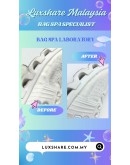 ON CLOUDSWIFT 4 WHITE RUNNING SHOES (SPA CLEANING,NANO RESTORATION)