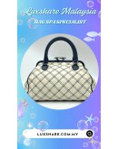 CODE EMBROIDERED HANDHELD BAG (BAG SPA CLEANING,NANO RESTORATION)
