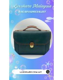 CARINO FAUX LEATHER BRIEFCASE (BAG SPA CLEANING,COLOR TOUCP UP)