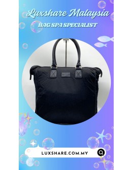 LIPAULT PARIS NAVY TRAVEL BAGS (BAG SPA CLEANING, SEW BACK LINING)