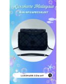 TORY BURCH WILLA CHAIN TOP HANDLE CROSSBODY BAG IN MATTE BLACK (BAG SPA CLEANING,HARDWARE REPLACEMENT)