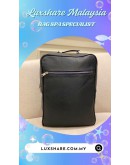 FAUX LEATHER BACKPACK ZIPPED POCKET (BAG SPA CLEANING,COLOR TOUCP UP)