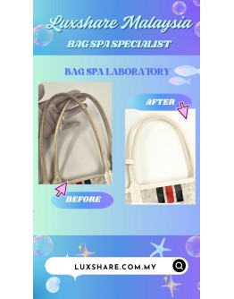 GOYARDINE SAINT LOUIS TOTE BAG (BAG SPA CLEANING, LEATHER REPLACEMENT)