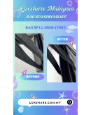 COLE HAAN STUDDED VESTRY SATCHEL PURSE BAG (BAG SPA CLEANING,TREATMENT&CARE)