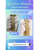 LORO PIANA EXTRA BAG L23 IN OSTRICH LEATHER (BAG SPA CLEANING, TREATMENT&CARE)