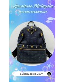 MCM BACKPACK STARK SIDE STUDS BACKPACK IN VISETOS (BAG SPA CLEANING,LEATHER REPLACEMENT)