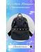 MCM BACKPACK STARK SIDE STUDS BACKPACK IN VISETOS (BAG SPA CLEANING,LEATHER REPLACEMENT)