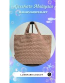 NAGHEDI INTERLOCK-WEAVE TOTE BAG (BAG SPA CLEANING,TREATMENT AND CARE)