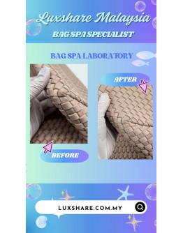 NAGHEDI INTERLOCK-WEAVE TOTE BAG (BAG SPA CLEANING,TREATMENT AND CARE)