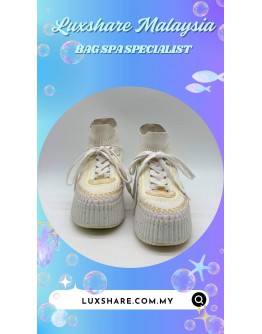CHLOE NAMA PLATFORM-WEDGE SNEAKERS (SHOE CLEANING,NANO RESTORATION)